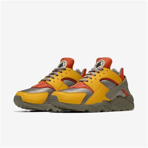 nike huarache zwart geel|huarache running shoes for sale.